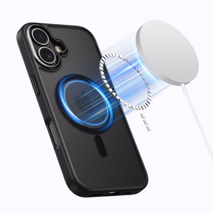 Tech-Protect MagEdge MagSafe Suojakuori iPhone 17:lle - mattamusta