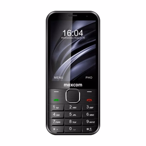 MAXCOM MM 334 SE -matkapuhelin, musta