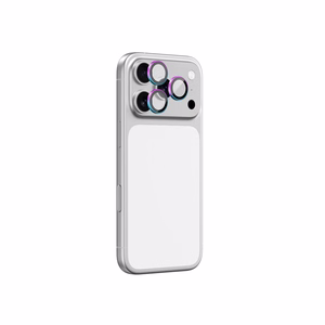 AmazingThing Linssilasi iPhone 17 Pro / Pro Max:lle sateenkaari-alumiinikehyksellä