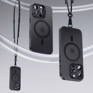 Benks Magnetic Lucid Armor Case -suojakuori (B066) Iphone 16 Pro Maxille, musta (kameran ohjauspainike)