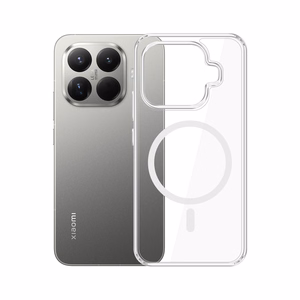 3mk Armor MagCase Suojakuori Xiaomi 15T Pro 5G -puhelimelle - läpinäkyvä