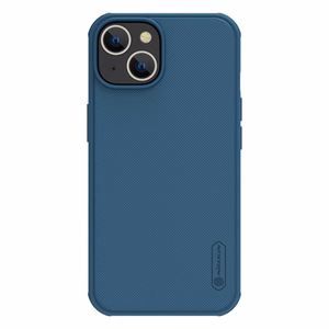 Nillkin Super Frosted Shield Pro kotelo iPhone 14 Plus takakuori sininen