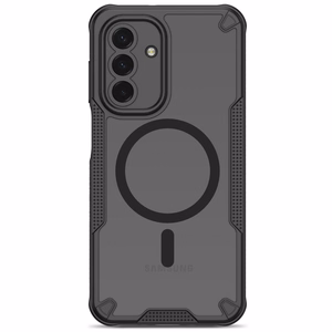 Tech-Protect Rugged Shield MagSafe suojakuori malleille Samsung Galaxy A17 / A18 / A26 4G / 5G, mattamusta