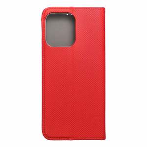 Puhelinkotelo SMART CASE Book MOTOROLA G75 - punainen
