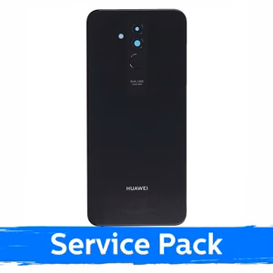 Back Cover Compatible With Huawei Mate 20 Lite Black 100% Original (Service Pack)