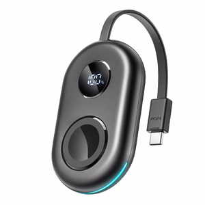 Joyroom JR-W09 3W Langaton Varavirtalähde USB-C Kaapelilla Apple Watch:lle - musta