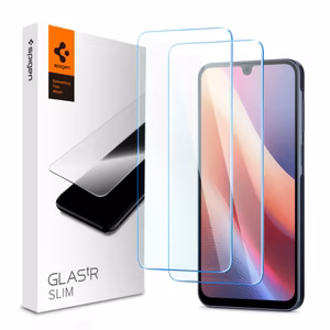 Spigen Glas.tR Slim 2-Pack Karkaistu lasi Samsung Galaxy A16 4G / 5G:lle - läpinäkyvä
