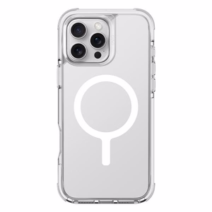 Uniq Combat kotelo iPhone 16 Pro 6.3" Magclick latauksella - valkoinen