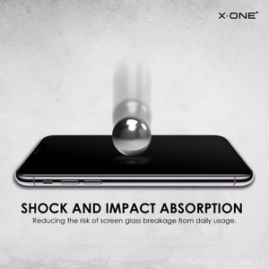 X-ONE Full Cover Extra Strong Matte - for iPhone 14 Pro tempered glass 9H