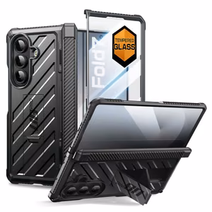 Supcase Unicorn Beetle Pro Suojakuori Samsung Galaxy Z Fold 7:lle - Musta