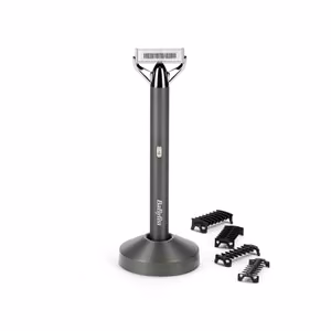 BaByliss Super-X Metal OT996E – johdoton märkä- ja kuivakäyttöinen partatrimmeri, hopea