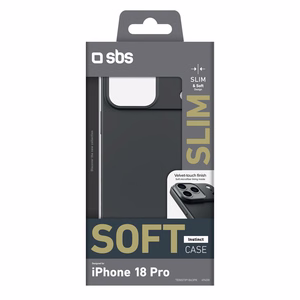 SBS Instinct suojakuori mallille iPhone 18 Pro / 17 Pro – musta