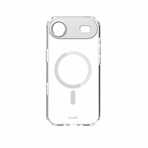 Moshi iGlaze MagSafe suojakuori iPhone Air -laitteelle, Luna Silver -värinen