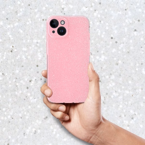 Suojakuori iPhone 15:lle Clear Case 2 mm Blink vaaleanpunainen