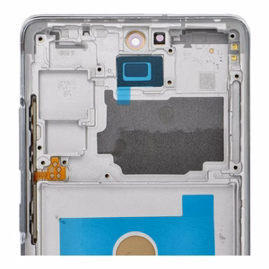 FixCell display LCD SAMSUNG S20 FE OLED with frame white