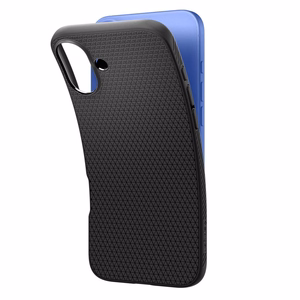 Spigen Liquid Air Suojakuori iPhone 16 Plus:lle - matta musta