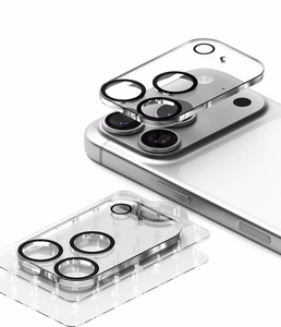 Ringke Camera Full Cover -kameransuojalasi, 2 kpl:n pakkaus iPhone 18 Pro -mallille, musta