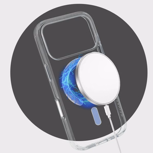 Liavec Pure suojakuori Iphone 17 Pro/18 Pro -puhelimelle, vaaleansininen (kameran ohjauspainike)