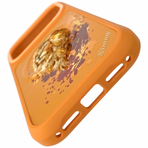 Nimmy Lew MagSafe suojakuori iPhone 17 Pro:lle - oranssi