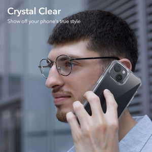 ESR Ice Shield Suojakuori iPhone 15 Plus:lle - kirkas
