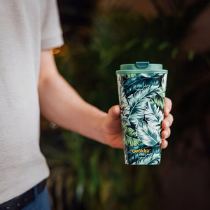 Quokka Vaso Cafe Double Walled -muki, 450 ml, Jungle