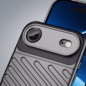 Thunder Suojakuori iPhone 17 Air:lle - Musta