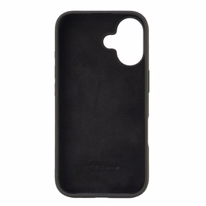 Audi Silikoninen Suojakuori iPhone 16 6.1" Musta/Musta Kova Suojakuori AU-LSRIP16-Q3/D1-BK