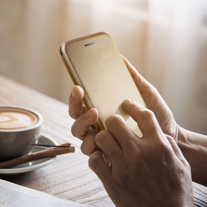 ELEGANCE-lompakkokotelo SAMSUNG A55 kulta