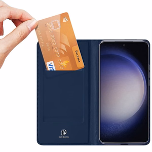 Dux Ducis SKIN PRO lompakkosuojakuori Samsung A15 5G sininen