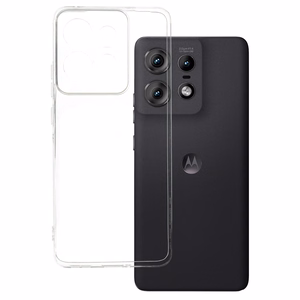 Ultra Clear 1mm Suojakuori Motorola Edge 50 Pro 5G:lle läpinäkyvä