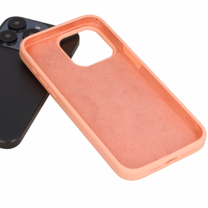 Silicone Lite Suojakuori iPhone 17 Air:lle persikka
