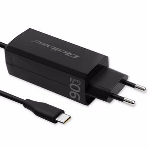 Qoltec 52420 GaN Super Nopea Laturi 90W USB-C 3.1