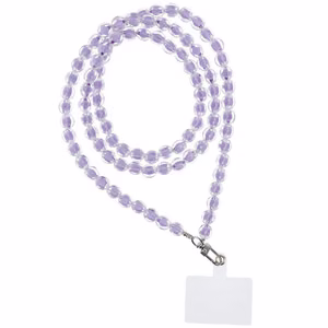 COLORFUL Phone lanyard, Phone pendant / cord length 120cm (60cm in the loop) / on neck - purple