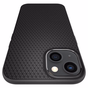 Spigen Liquid Air kotelo iPhone 13 mini - Matta musta