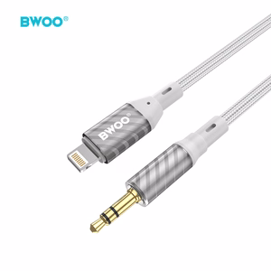 BWOO AUX-kaapeli Lightning - 3.5mm Jack ääni AUX073