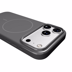 Puro Pulse iPhone 17 Pro polykarbonaatti suojakuori - harmaa