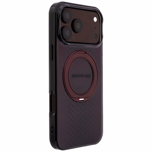 Mercedes AMG IML Double Layer Urban Line with Ring Stand MagSafe case for iPhone 18 Pro Max / 17 Pro Max - burgundy