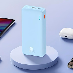 Baseus Airpow Lithium Polymer (LiPo) 20000 mAh Blue