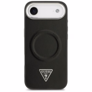 Guess Triangle Logo MagSafe Suojakuori iPhone Air:lle - Musta