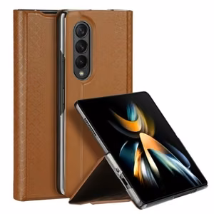 Puhelimen suojakuori Dux Ducis Bril Samsung F936 Z Fold4 ruskea