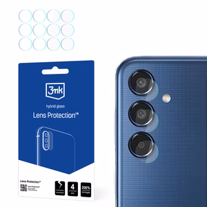 3mk Lens Protection kameran linssisuoja Samsung Galaxy M35 -laitteelle, 4 sarjaa