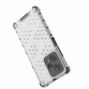 Honeycomb case for Xiaomi Redmi Note 12 Pro+ armored hybrid cover black