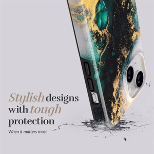 MIO Green Marble Magsafe suojakuori iPhone 17 Pro Max