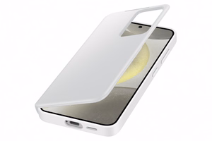ZS921CWE Smart View Wallet suojakuori Samsung Galaxy S24, valkoinen