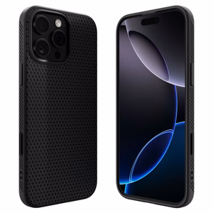 Spigen Liquid Air T MagSafe Suojakuori iPhone 16 Pro Max:lle - matta musta