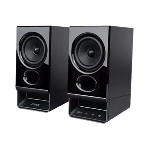 Edifier R20BT – USB-virralla toimivat Bluetooth-kaiuttimet, 2,5 W + 2,5 W, mustat