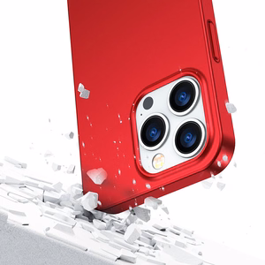 Joyroom 360 Full Case etu- ja takakuori iPhone 13 Pro Max + karkaistua lasia näytönsuoja punainen (JR-BP928 punainen)