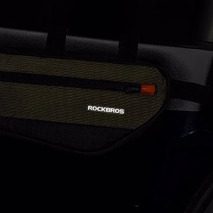 Rockbros 30120079001 pyörän runkolaukku 1.7 l - vihreä ja musta