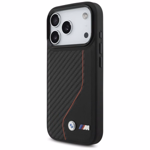 BMW M Carbon Line & Logo MagSafe Suojakuori iPhone 17 Pro:lle - Punainen