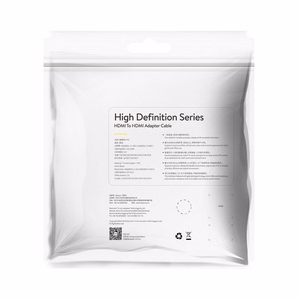 Baseus CAKGQ-C01 HDMI 2.0 4K 60Hz -kaapeli, 3 m, musta